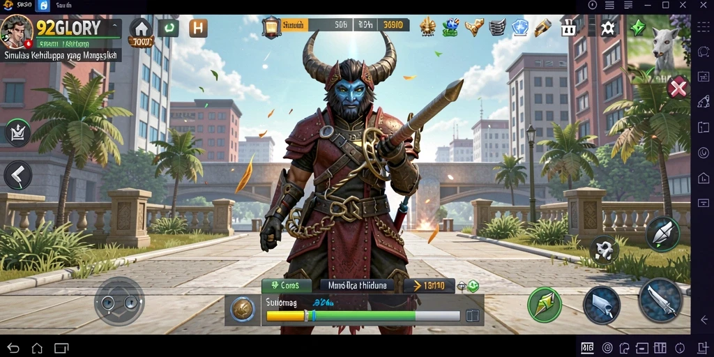 Tampilan gameplay 92GLORY yang menarik dan imersif.