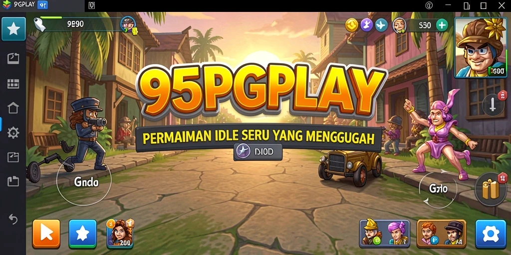 Tampilan menarik dari gameplay Idle 95PGPLAY yang seru.