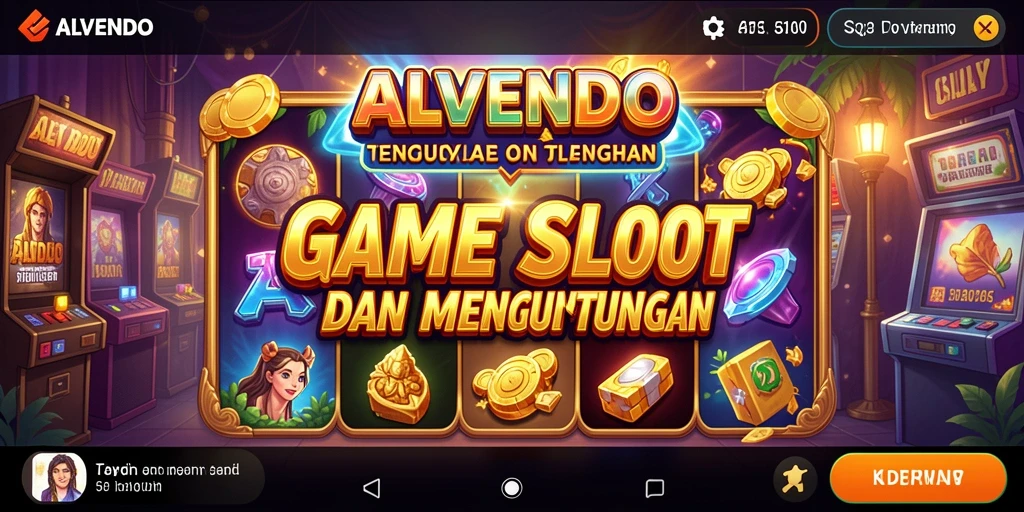 Tampilan gameplay Slot yang memukau dan menarik dari ALVENDO.