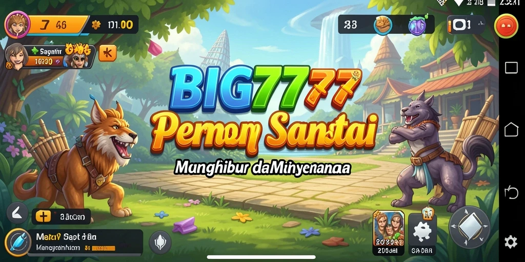 Tampilan menarik dari gameplay BIG77 yang menghibur.