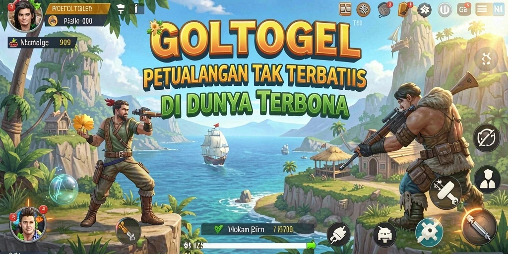 Gameplay GOLTOGEL yang mengasyikkan di dunia terbuka.