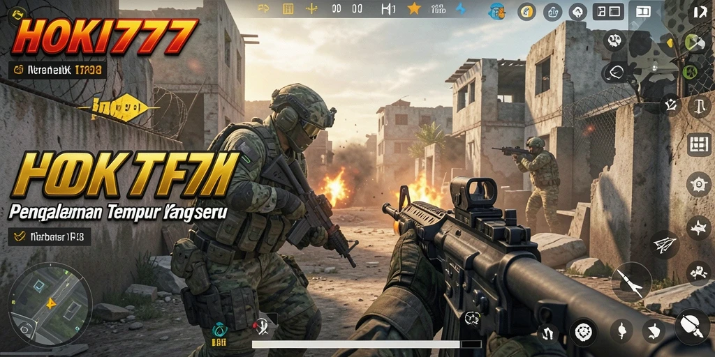 Tampilan gameplay HOKI777 yang menakjubkan dan penuh aksi.