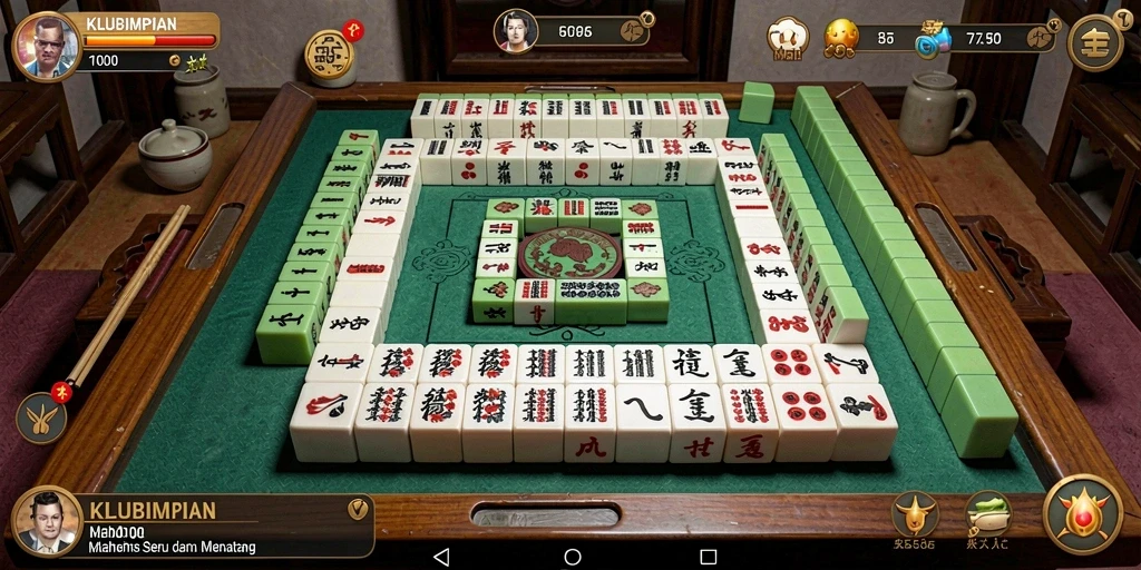 Tangkapan layar menampilkan gameplay menarik dari KLUBIMPIAN.