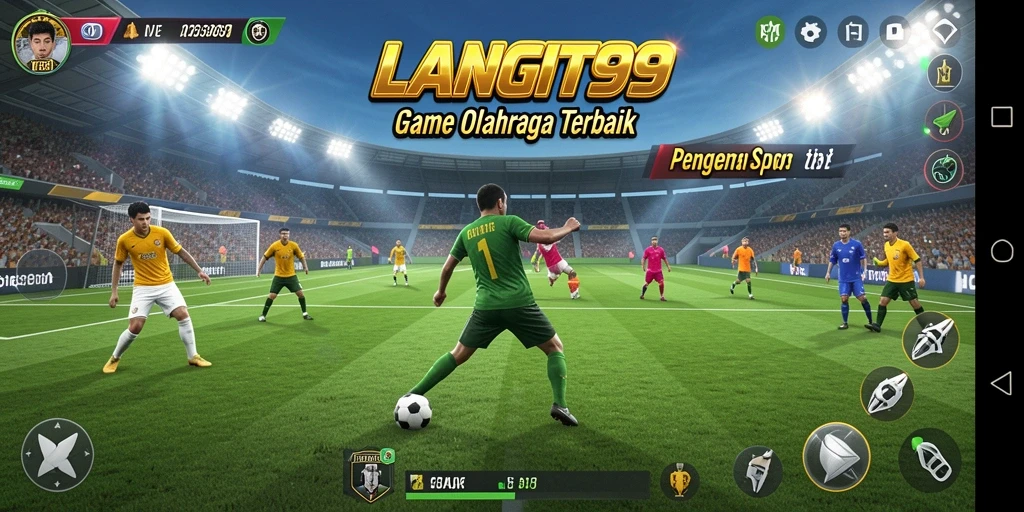 Tampilan gameplay LANGIT99 yang menegangkan dan seru.