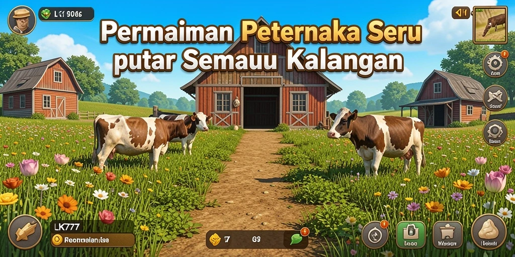 Tangkapan layar menampilkan gameplay LK777 yang menarik dan interaktif.