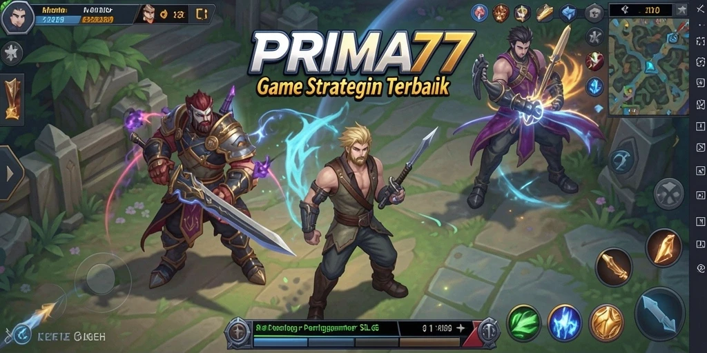 Screenshot PRIMA77 menampilkan aksi pertempuran strategi SLG yang mendebarkan.