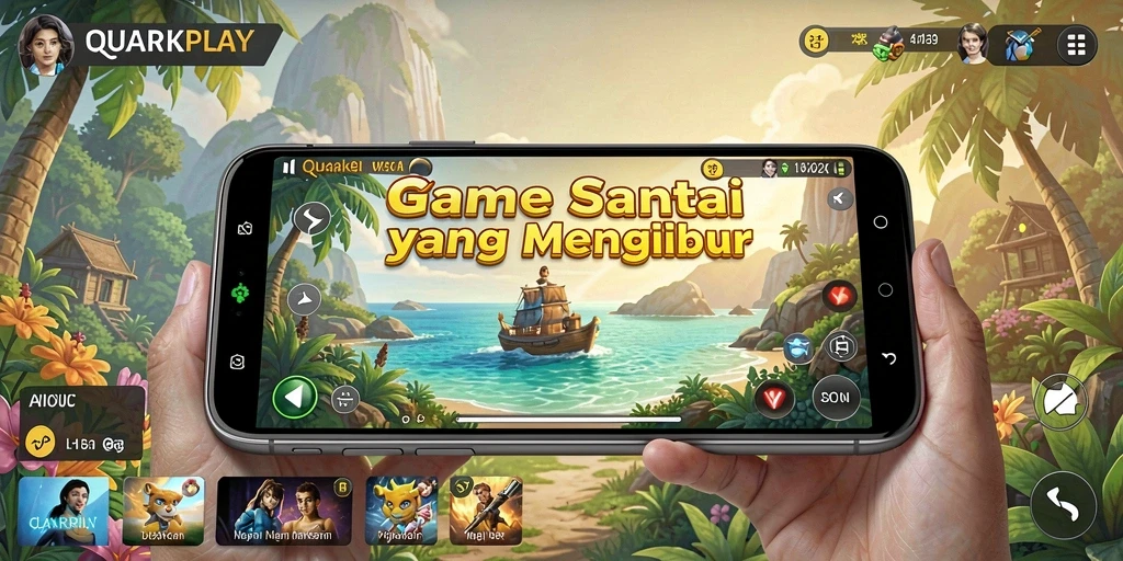 Tampilkan gameplay seru dan menarik dari QUARKPLAY yang menghibur.